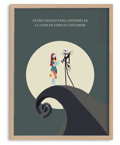 Cuadro de "Pesadilla antes de navidad"