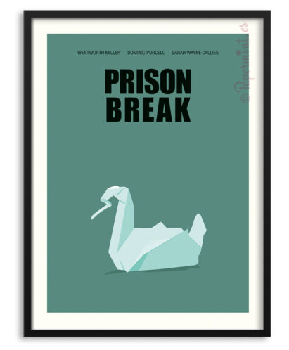 Cuadro con el cisne de Prison Break