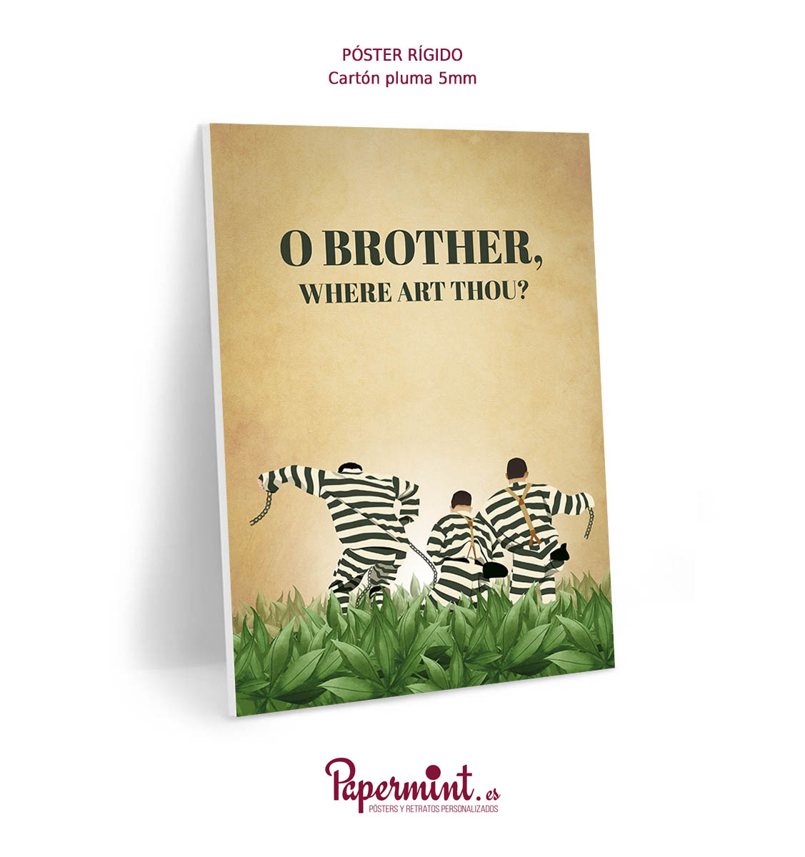 Póster rígido de "O Brother, where art thou?"
