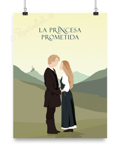 Lámina ilustrada de la película