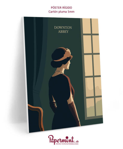 Póster en formato rígido de "Downton Abbey"
