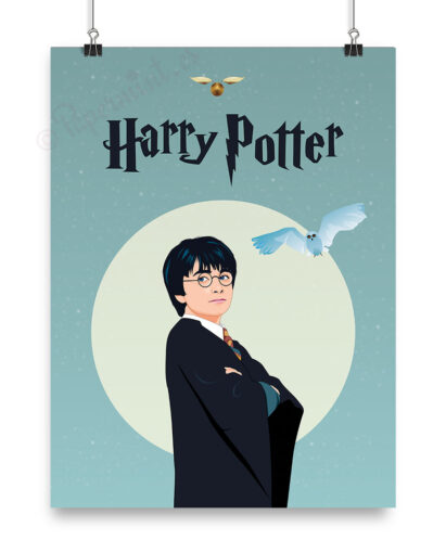 Lámina en póster de Harry Potter.
