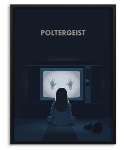 Cuadro con ilustración de la película "Poltergeist"