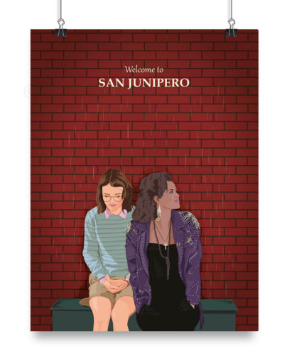 Póster de "San Junipero". Ilustración del cartel.